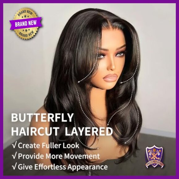 Human Hair Wig Glueless HD Lace Front Bob Pre Plucked Pre Cut 16 Inches main image 4